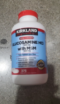 KIRKLAND SIGNATURE GLUCOSAMINE HCI WITH MSM 375 TABLETS - $44.55