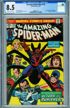 Amazing Spider-Man #135 CGC 8.5 1974-2nd Punisher comic book 3809677017 - £406.14 GBP