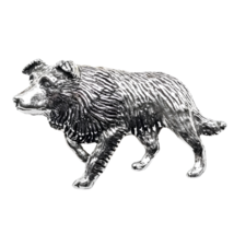 Spilla per Border Collie Spilla per cani da pastore con bordo Distintivo in... - £6.95 GBP
