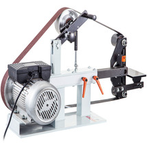 VEVOR 2&quot;x82&quot; Belt Grinder Sander with 2HP Motor 3 Tool Rest Complete Chassis - £1,183.87 GBP