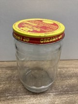 Vintage &quot;Jiff&quot; Peanut Butter Jar, - £7.61 GBP