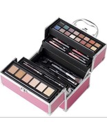 Ulta Shine Brighter Pink Makeup Carry Case 39 PC Gift Set - £79.91 GBP