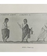 Phormio Of Terence Vatican Miniatures Print 1894 Victorian Verse 713 DWFF12 - $19.99