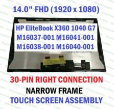 B140HAN06.6 HP EliteBook x360 1040 G7 FHD 14&quot; LCD LED Touch Screen assembly - £164.33 GBP