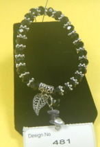 Amethyst Gemstone-Energy Jewelry-Fashion Stretch-Bracelet-Beaded- Charms -481 - £7.36 GBP