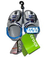 Crocs Star Wars R2-D2 Light Up Children&#39;s Size C6 New With Tags - $29.47