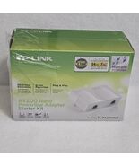 TP-Link AV200 Nano Powerline Adapter Starter Kit TL-PA2010KIT NEW - $611.94 MXN