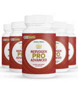 5 Pack Nervogen Pro Advanced, soporte nervioso para neuropatía-60 Cápsul... - $1,561.76 MXN