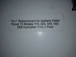 Tier 1 Replacement 4 Aprilaire Water Panel 10 Models 110, 220, 500, 550,... - £20.82 GBP