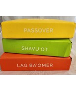 Making Traditions Together Shavu’ Ot Passover Ba&#39;Omer Days United 3 Boxe... - £38.88 GBP