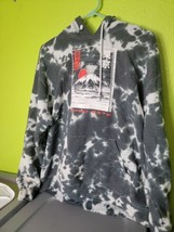 Bowery Supply Co. Mens Hoodie Sweatshirt Medium Tye Dye Japan Tokyo City  - $28.10