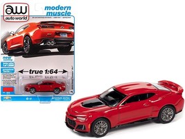 2018 Chevrolet Camaro ZL1 Red Hot &quot;Modern Muscle&quot; Limited Edition to 13000 piec - £15.22 GBP