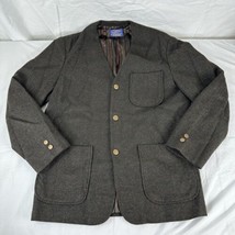 Vintage 60’s / 70’s Pendleton Virgin Wool Brown/Green Blazer / Jacket Si... - $147.50