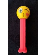 PEZ:  WINKING BLOWING KISS FACE  EMOJI Dispenser ~ 7.5 ~ Hungary  - $1.99