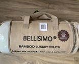 Bamboo Pillow Luxury Touch Memory Foam King Size Pillow 20&quot;x36&quot; NEW - $29.10