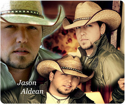Jason Aldean mousepad - $17.72 CAD