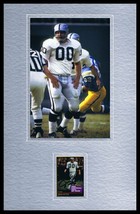 Jim Otto Signed Framed 11x17 Photo Display Oakland Raiders - £55.25 GBP