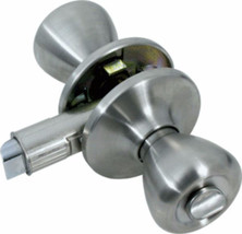 Mobile Home/RV Interior Door Privacy Knob, Brushed Nickel - £14.11 GBP