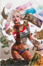 Greg Horn SIGNED DC Comics Batman Art Print ~ Suicide Squad Harley Quinn - £23.26 GBP