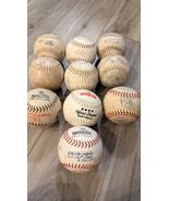 Lot of 12 White 12” Softballs Practice FREE SHIPPING - $47.47