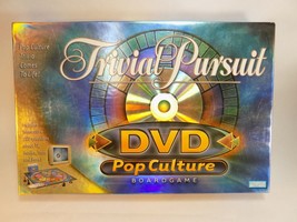 TRIVIAL PURSUIT POP CULTURE GAME DVD BOARDGAME COMPLETE - £12.40 GBP