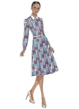 V9201 Vogue Sewing Patterns Misses&#39; Petite Inverted-Pleat Shirt dresses New - £17.61 GBP