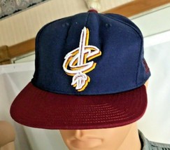 Adidas Baseball Cap Cleveland Indians NBA Official Gear Snap Back One Size - $13.51