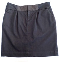 Womens Size 2 Mossimo Stretch Dark Dress Denim Skirt, Straight Style - £7.77 GBP