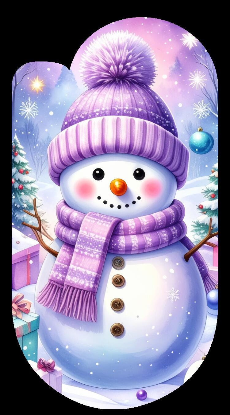 Winter Christmas Paperclip Design Clipart 100 PNG Digital Download Bundle vol 6 Item image 13