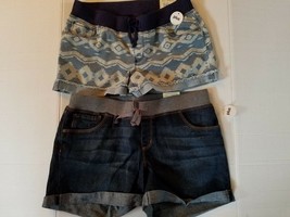 Arizona Jean Co. Girls Shortie Shorts  Sizes 14 Plus 18 Plus NWTJean or Geo - £15.97 GBP