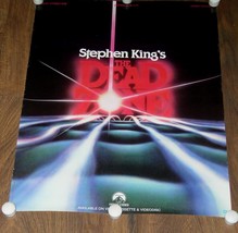 THE DEAD ZONE STEPHEN KING PROMO VIDEO POSTER VINTAGE 1984 PARAMOUNT - £31.59 GBP