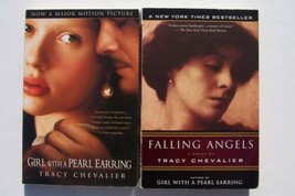 Tracy Chevalier Falling Angels &amp; Girl with a Pearl Earring Paperback Book - £5.54 GBP
