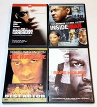 The Manchurian Candidate, Safe House, The Hurricane &amp; Inside Man DVD Lot  - £9.61 GBP