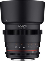 Rokinon 85Mm T1.5 High Speed Full Frame Cine Dsx Lens For Sony E. - £321.58 GBP