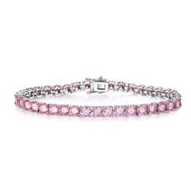 Trendolla 5mm CZ Pink Tennis Bracelet - £71.65 GBP+