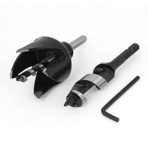 3 Piece Kit for Cutting Circular Holes for Doorknobs Lock Installation D... - $9.99