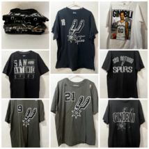 Lot of 7 Vintage San Antonio Spurs XL T-Shirts  Duncan Parker Ginobili G... - $108.89