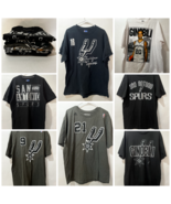 Lot of 7 Vintage San Antonio Spurs XL T-Shirts  Duncan Parker Ginobili G... - $2,068.86 MXN