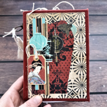 Asian junk journal Japanese travel journal handmade Asian notebook for sale - £400.64 GBP