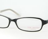 NEW TED BAKER Arcadia 9028 008 BLACK /CREAM EYEGLASSES GLASSES FRAME 51-... - $64.33