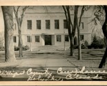 RPPC Phillips County Courthouse Holyoke, CO Colorado UNP Postcard - $25.27