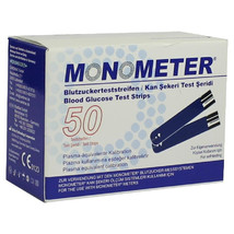 MONOMETER blood sugar test strips P plasma equivalent 2x25 pieces - $94.00