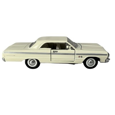 1964 Chevy Impala SS 409 Cream 1/32 Vintage Diecast Model Car Sunnyside Item image 8