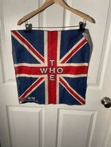 The Who Vintage 1982 American Tour Concert Union Jack Flag Bandana Souve... - £19.94 GBP