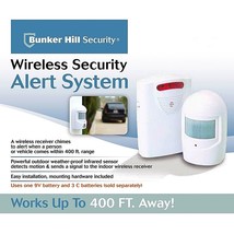 Wireless Security ALERT chime SYSTEM Detect Motion driveway door yard pi... - $40.98