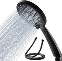 Hand held Shower,5 Mode Shower Head With 59 Inch Stainless Steel Hose,An... - £15.87 GBP
