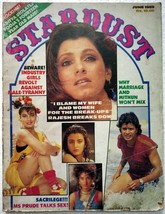 Stardust June 1989 Mithun Chakraborty Meenakshi Sheshadri Rajesh Khanna ... - £31.45 GBP