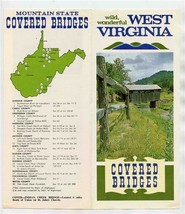 Wild Wonderful West Virginia Mountain State Covered Bridges Brochure - £14.11 GBP