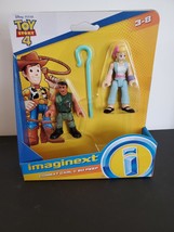 Imaginext Toy Story 4 COMBAT CARL &amp; BO PEEP Figures NIB Retired - £9.58 GBP