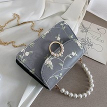 Kpack designer shoulder bag female handbag purse retro chain beaded flower fashion 2021 thumb200